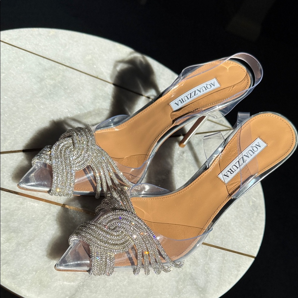 Aquazzura Gatsby Heels.